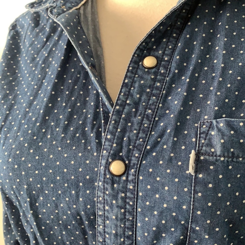 Levi’s Polka Dot Button Down Top - image 2